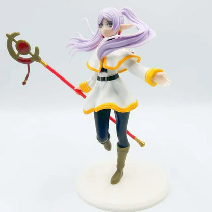 Frieren: 19cm Beyond Journey's End Frieren Anime Girl Figure Frieren Action Figure Sousou no Frieren Figurine Model Doll Toys