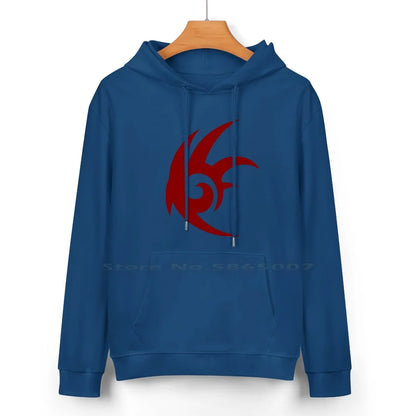 Sonic The Hedgehog: Shadow Logo Cotton Hoodie Sweater 24 Colors Shadow Hedgehog Logo Icon Game 100% Cotton Hooded Sweatshirt