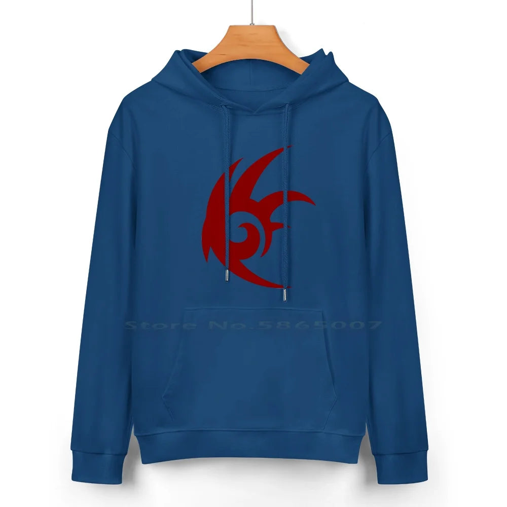 Sonic The Hedgehog: Shadow Logo Cotton Hoodie Sweater 24 Colors Shadow Hedgehog Logo Icon Game 100% Cotton Hooded Sweatshirt