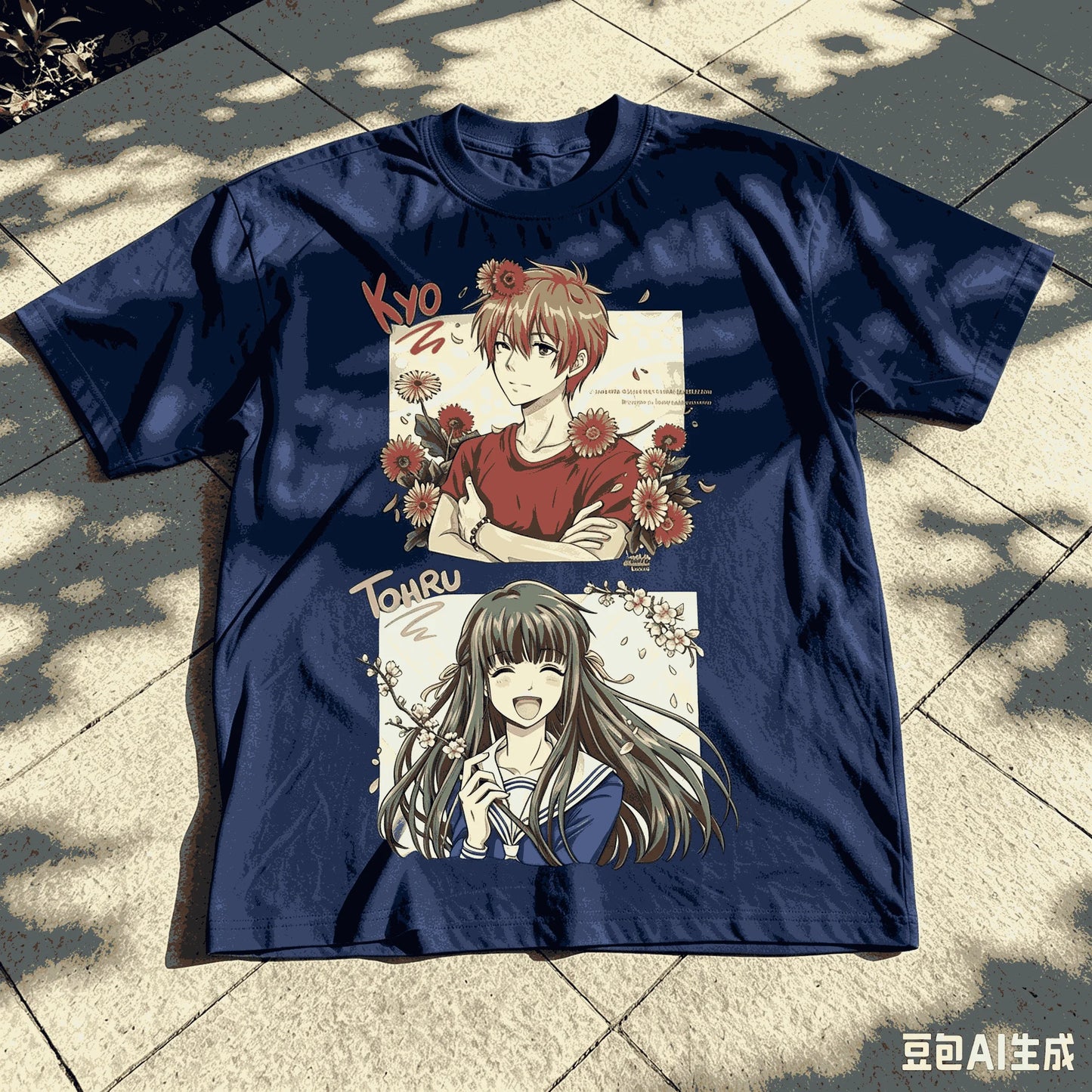 Fruits Basket: Anime Lover T-shirt Oversized Unisex Streetwear Trendy Cotton Print T-shirts for Men Women Fashion Breathable soft