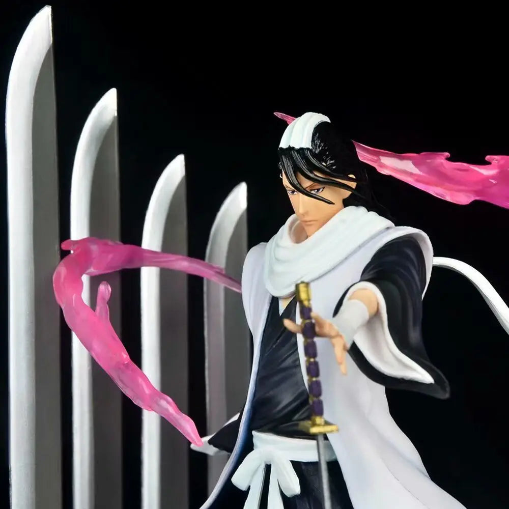 Bleach: Figures Gk Kuchiki Byakuya Ichigo Neliel Model Doll Figurine 32cm Pvc Action Figure Decor Statue Collectible
