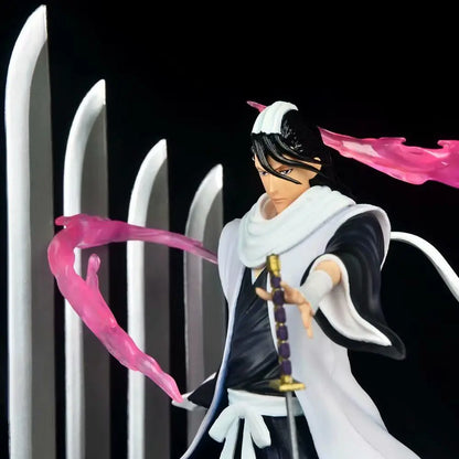 Bleach: Figures Gk Kuchiki Byakuya Ichigo Neliel Model Doll Figurine 32cm Pvc Action Figure Decor Statue Collectible