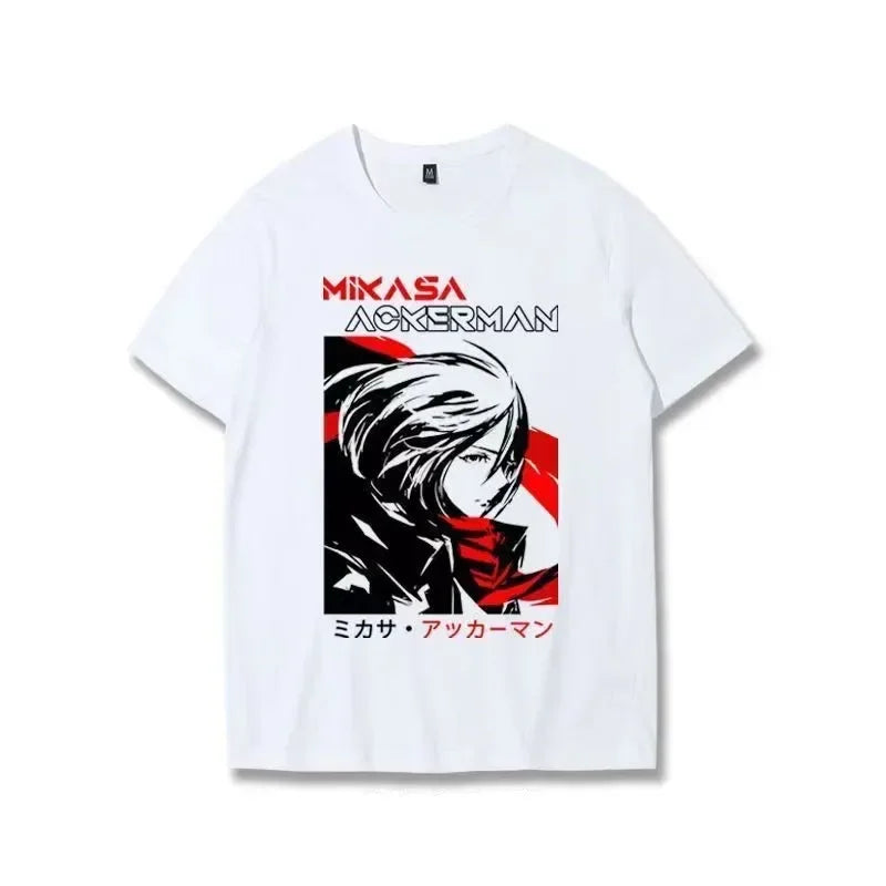 Attack on Titan:   T Shirt Scouting Legion Clothes Shingeki No Kyojin Tee Shirt Attack on Titan Giant Short-sleeve T-shir Men Women