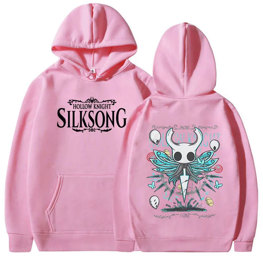 Hollow Knight: Silksong Game 2025 Hoody Men Gothic Fashion Aesthetic Clothing Sweatshirt Casual Loose Oversized Long Sleeve Hoody