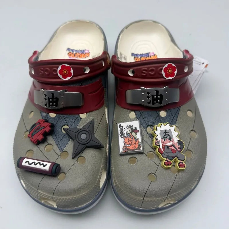 Naruto:  Kakashi Itachi Anime Slippers Outdoor Travel Beach Sandals Gift Men Non-Slip Home Shoes Slipper Cartoon Sasuke Cave Shoes
