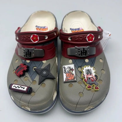 Naruto:  Kakashi Itachi Anime Slippers Outdoor Travel Beach Sandals Gift Men Non-Slip Home Shoes Slipper Cartoon Sasuke Cave Shoes