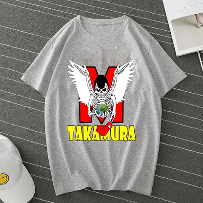 Hajime No Ippo: Kamogawa Boxing Gym T Shirt Unisex Casual Makunouchi Takamura Graphic T-Shirts Clothing Harajuku Streetwear