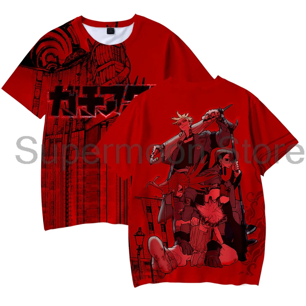 Gachiakuta: Anime T-shirt 2025 Japan Manga Crewneck Short Sleeve Tee Women Men Streetwear 3D Clothes