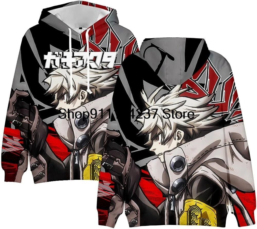 Gachiakuta: Hoodie Manga Long Sleeve Streetwear Women Men Hooded Sweatshirt 3D Clothes
