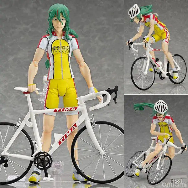 Yowamushi Pedal: Figma#251 GRANDE ROAD Yusuke Makishima 15.5cm PVC Anime Figure Toy Gift Ornament
