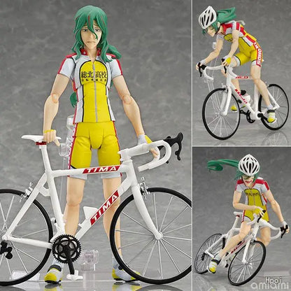 Yowamushi Pedal: Figma#251 GRANDE ROAD Yusuke Makishima 15.5cm PVC Anime Figure Toy Gift Ornament