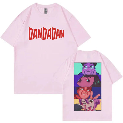 Dandadan: Graphic T Shirts Fashion Cartoon Short Sleeve T-shirts Men Women Clothing Harajuku Y2k Oversized T-shirt
