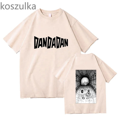 Dandadan: Takakura Ken T-shirts Japanese Characters Tshirts 100% Cotton High Quality T Shirts Sense Of Design