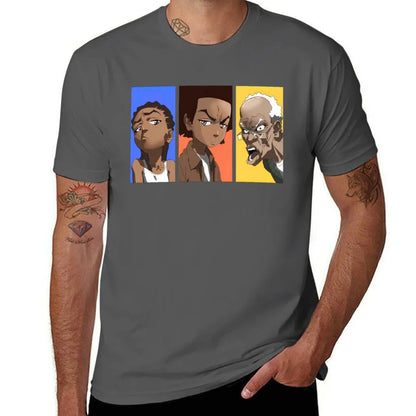 The Boondocks: T-Shirt oversized custom t-shirts new edition t shirts for graphic