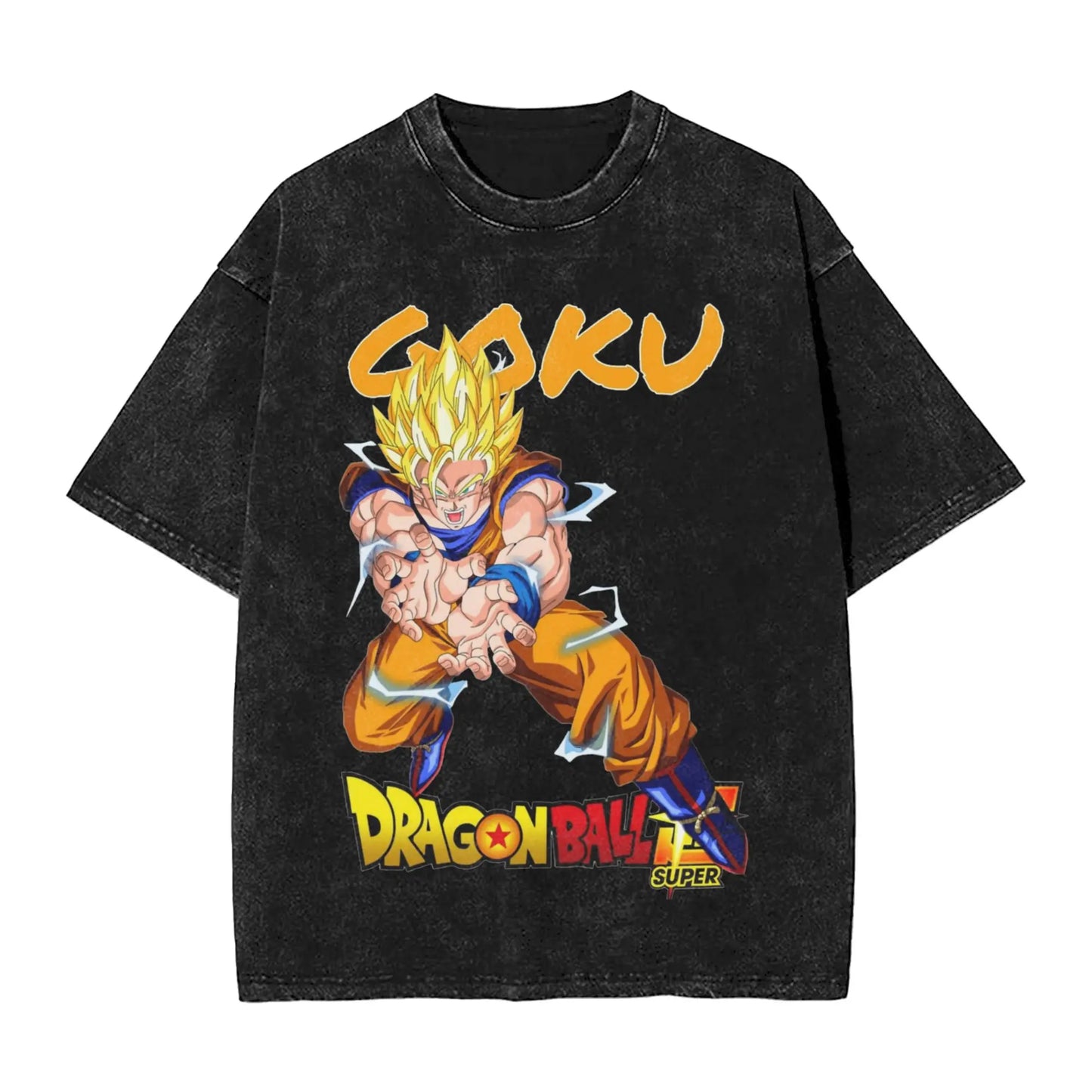 Dragon Ball: 2026 Master Roshi  Printed T-shirt Men's and Women's Washed T-shirt High Quality Vintage Cotton T-shirt Harajuku Tops