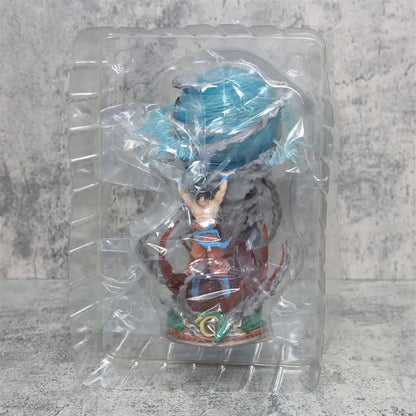 Dragon Ball: Son Goku 25cm Figure Super Genki Bomb Luminous Figures Gk Figurine Pvc Statue Model Doll Collectible Gifts Toy