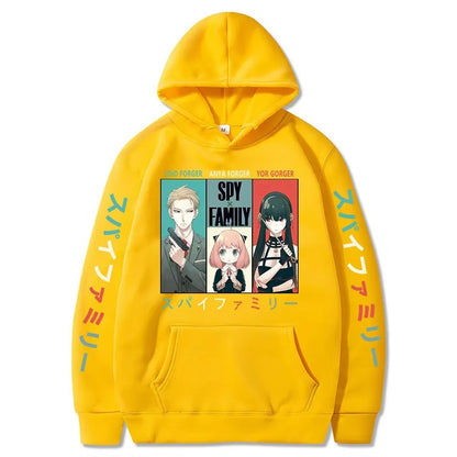 Spy x Family: Hoodie Fashion Hooded Sweatshirts Women Clothes Girls Casual Hoody Anya Forger Pullovers Anime Cartoon Print Tops