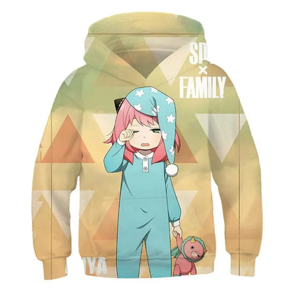Spy x Family: (KIDS) Hoodies Sweatshirt Movie Style Spy Play House Pullover