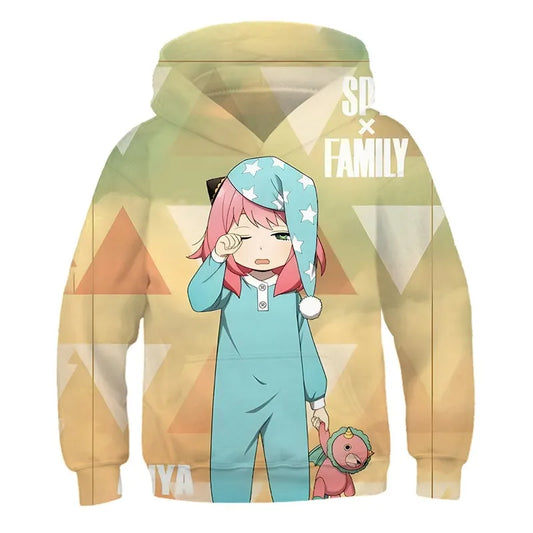 Spy x Family: (KIDS) Hoodies Sweatshirt Movie Style Spy Play House Pullover