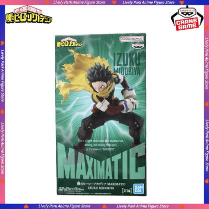 My Hero Academia: BANDAI Original Anime  MAXIMATIC Midoriya Izuku Action Figures PVC Model Collectible Statue Toys For Kids Gifts