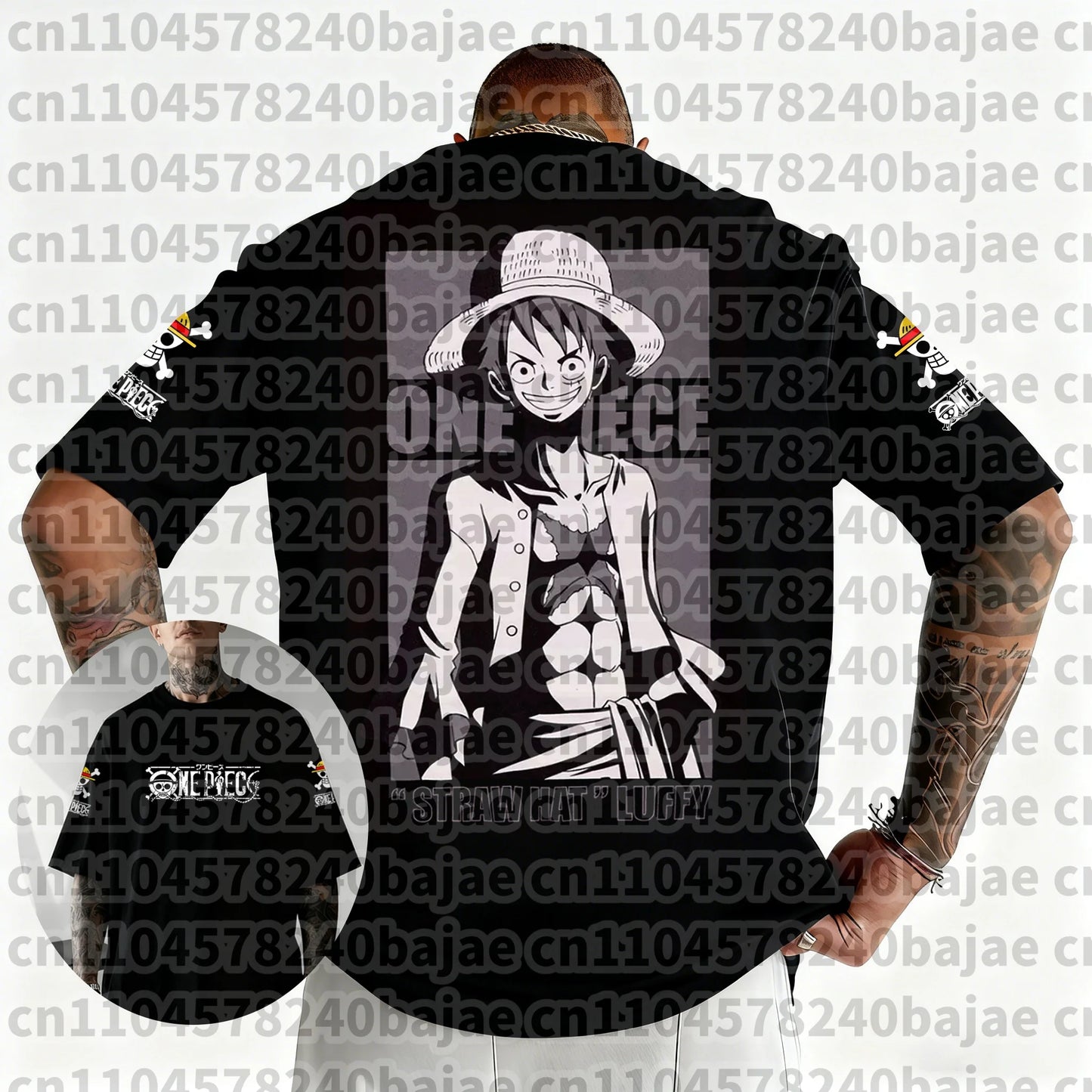 2026 One Piece Japanese Anime Printed Men's T-Shirt Roronoa Zoro Harajuku Short Sleeve Luffy T-shirt Clothing Y2k Top Tee Unisex