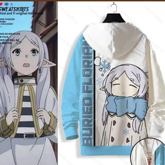 Frieren: Beyond Journey's -- 3d Print Hoodie Men Women Fashion Tracksuit Casual Hoodie Sweatshirt Clothes Beyond Journey Tracksuit