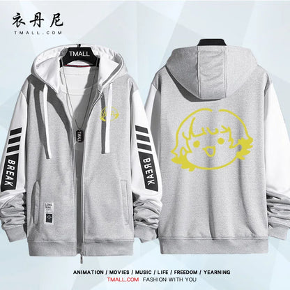 Blue Lock: Isagi Yoichi Nagi Seishiro Cosplay Costum Long Sleeve Print Jacket Zipper Hoodie Women Men FashionHooded Costumes Couple Jacket