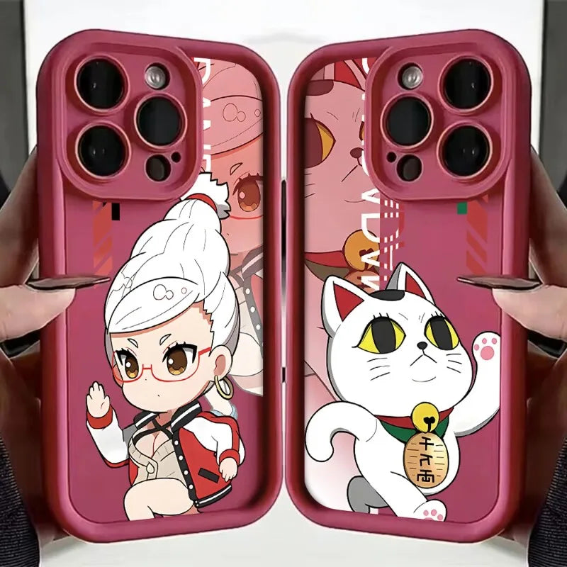 Dandadan: Anime Phone Case For IPhone 17 16 15 14 13 12 11 pro 16 plus 17 air Back Cover