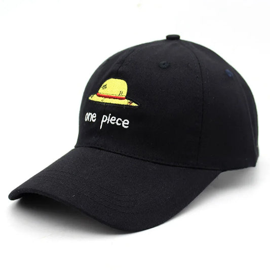 One Piece: Dad Hat Cotton Anime Luffy Straw Hat Baseball Caps Snapback Hats Pirate Unisex Dropshipping