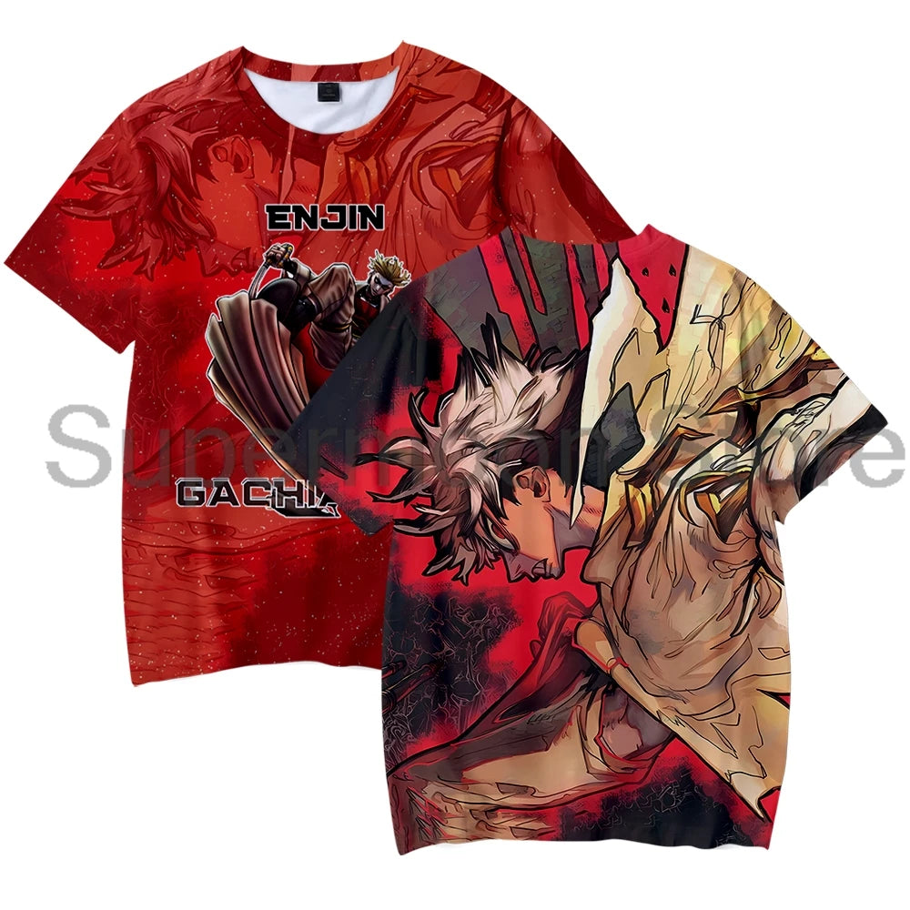 Gachiakuta: Anime T-shirt 2025 Japan Manga Crewneck Short Sleeve Tee Women Men Streetwear 3D Clothes
