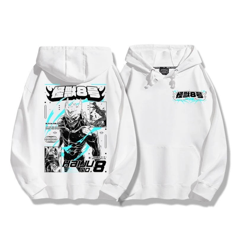 Kaiju No. 8: hoodies Cosplay sweatshirts y2k clothes Man Women hoodie Spring/Autumn Tops Harajuku Boy girl hoodies