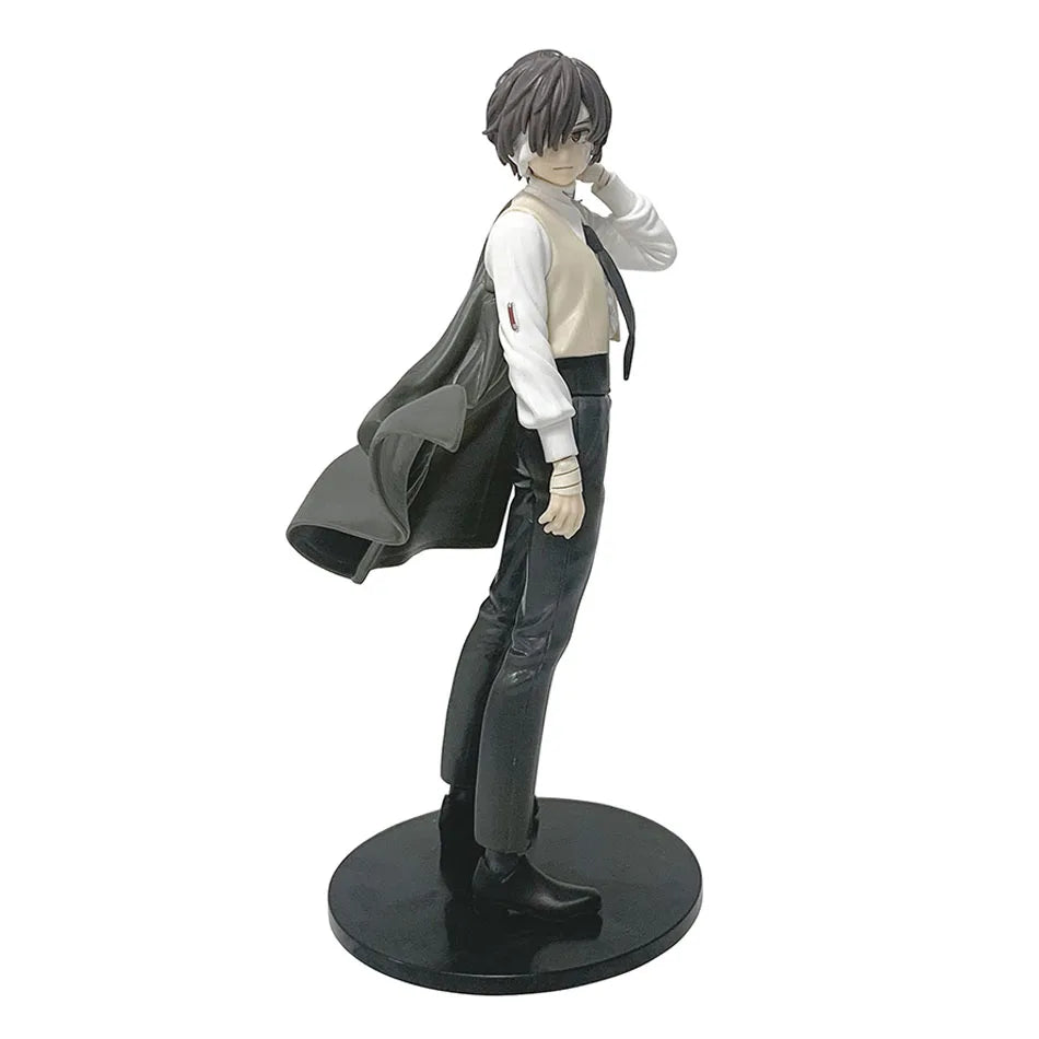 Bungo Stray Dogs:  7-22cm Dazai Osamu Noodles Press Figure Japanese Cartoon Figurines Collection Cute Toys