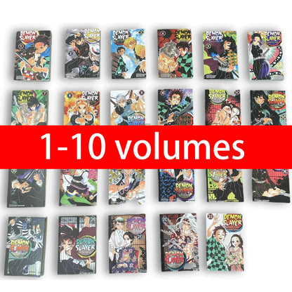 Demon Slayer :  English - Vol 1-23 Japan Youth Teen Fantasy Science Mystery Suspense Manga Comic Book Manga Books in