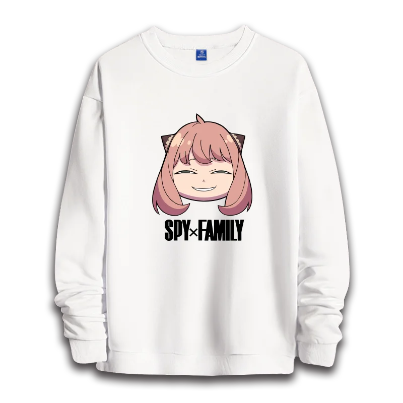 Spy x Family: anime sweatshirts  women's round neck top couple round neck hoodie couple loose casual fashion