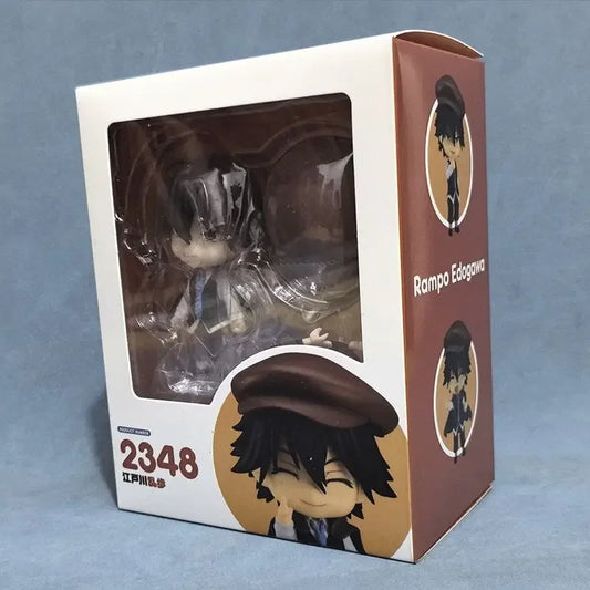 Bungo Stray Dogs: 10cm Anime Cute Nakahara Action Figure  Figurine Edogawa Rampo Figure Dazai Osamu Toy Model PVC Collection Gift