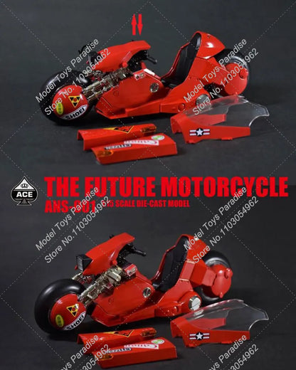 Akira: ACE TOYZ ANS-001 1/15 Scale Male Soldier  Future Motorcycle Combat Vehicle Driver Model Accessories Fit  Action Figure