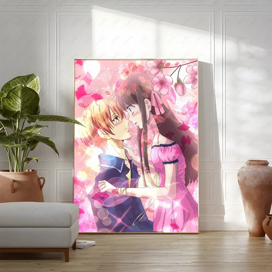 Fruits Basket: Sweet Poster Sticky Wall Art Printing Waterproof Home Living Bed Room Bar Hallway Aesthetic Decor