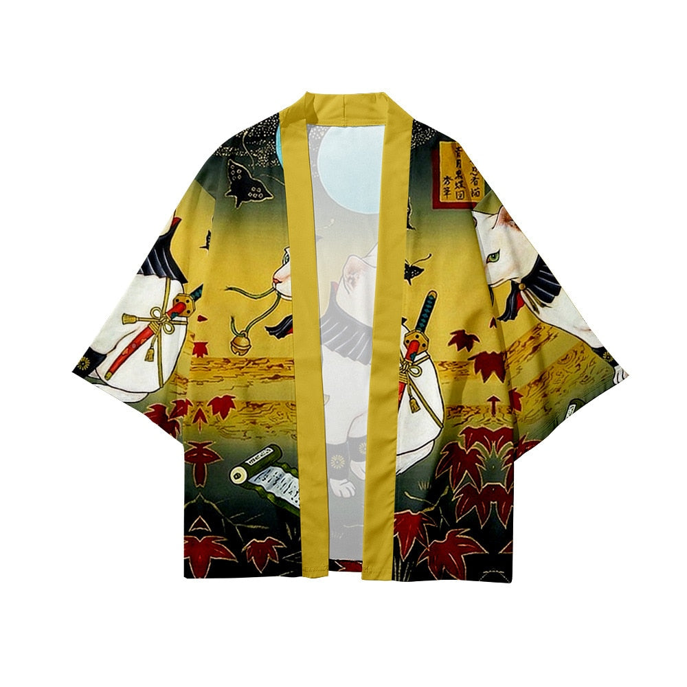 I.L.F.A.: Japanese Streetwear Harajuku Beach Yukata Top