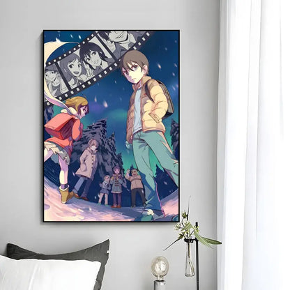 Erased: Poster Wall Art Print Decorative Mural Home Decor Gift Unframed