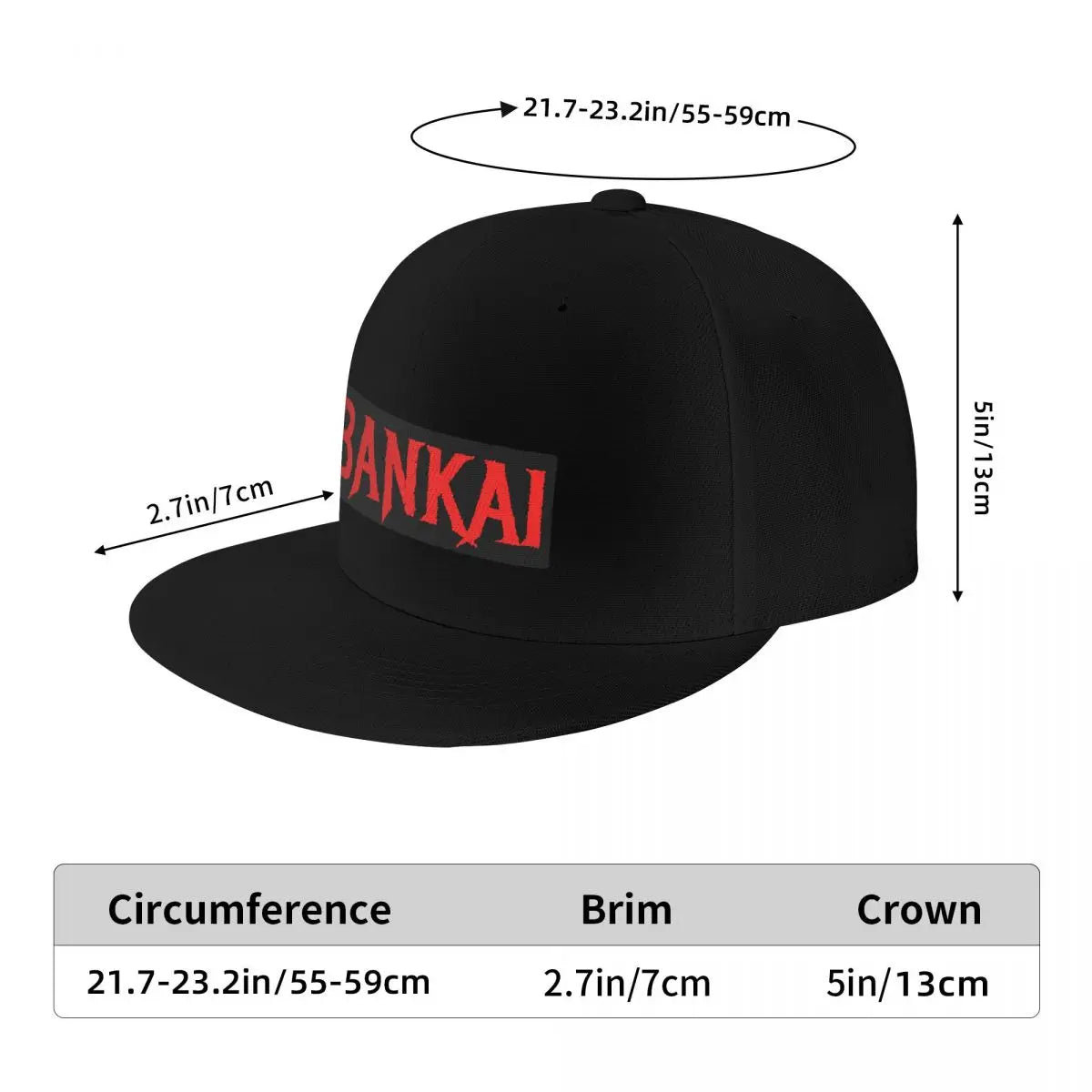 Bleach: BANKAI Baseball Cap hiking hat Trucker Hat