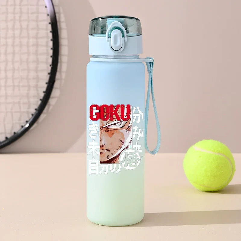 Dragon Ball : 550ml Son Goku SaiyanOutdoor Sports Portable Large Capacity Water Bottle Drinking Water Cup Holiday Childrens Gifts