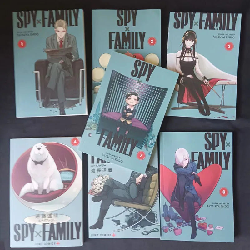 Spy x Family: Official Comic Book SPY FAMILY Funny Humor Manga Books English Edition