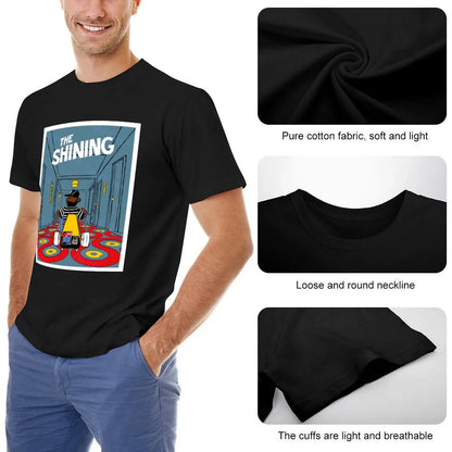 J Dilla: SHINING OF J DILLA T-Shirt Comfortable Basic Crew Neck Tee