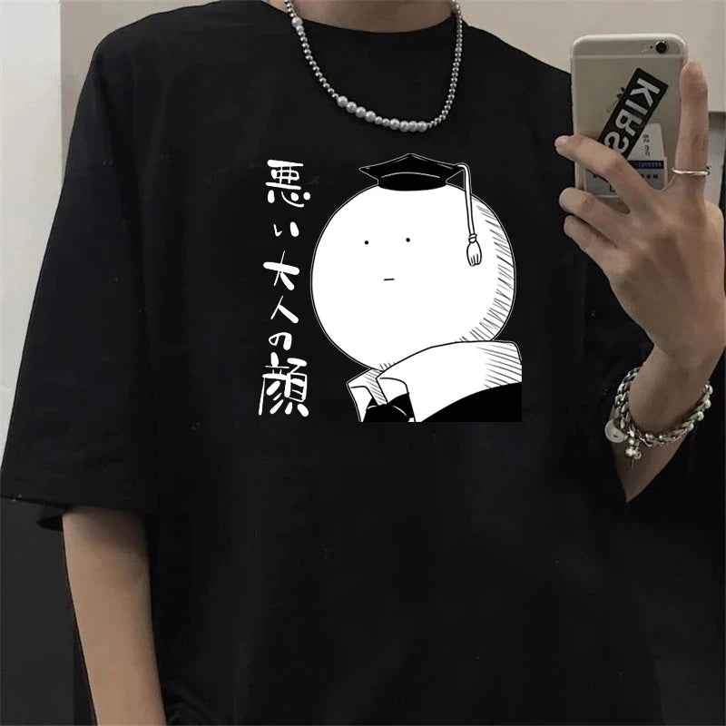Assassination Classroom: Tshirt Clothes Women Couple  White T Shirt Casual Harajuku Kawaii Summer Top Tshirt White T Shirt
