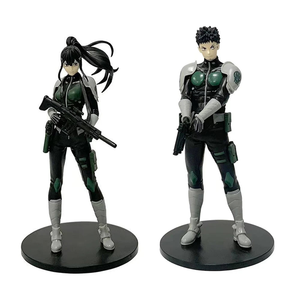 Kaiju No. 8 :  Amine  Figure Kafka Hibino Mina Ashiro Skeleton Creative PVC Model Toys Kids Action Statue Doll Gifts