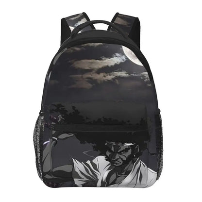 Afro Samurai: Backpack Hot Sale Daypack Large Capacity School Bag Shoulder Bags