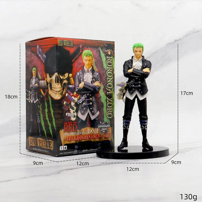 One Piece: Figure Theater Edition Film Red Robin Roronoa Zoro Luffy Nami Sanji Uta Anime Action Figurine Model Doll Toys Gift