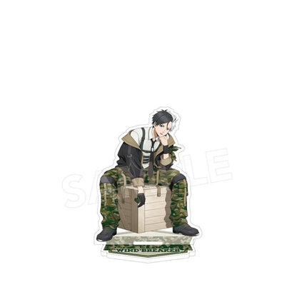 Wind Breaker: Camouflage Ver 15CM Double Sided Acrylic Stand Keychain 2026 New Anime Stand Haruka Sakura Hajime Fans Gift