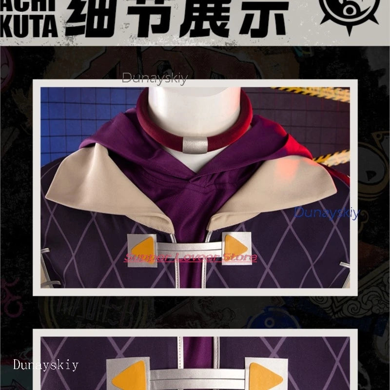 Gachiakuta: Jabber Wonger Cosplay Costume GACHIAKUTA Halloween Uniform Anime Outfit Halloween Cos Halloween Party Costume Sexy For Men
