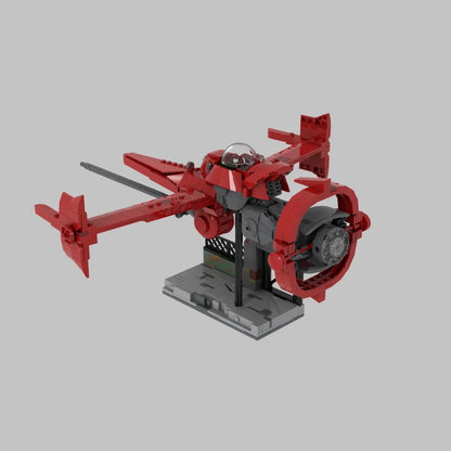 Cowboy Bebop: 716pcs MOC Swordfish II Space Model Building Blocks Toys Construction Christmas Gift Idea Education Kids Birthday